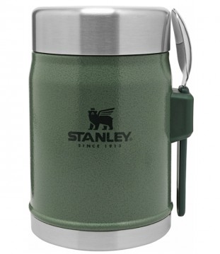 Stanley Mattermos med Skje Hammertone Green 0,4 L