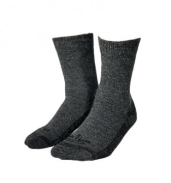 Natur Alpakka Hverdagssokken - Koksgrå