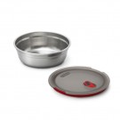 Black+Blum Steel Bowl B+B Small 650 ml Grå/röd thumbnail