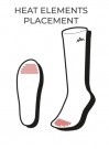 HeatX Heated Everyday Socks Grå thumbnail