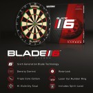 Winmau Blade 6 Triple Core Dartskive thumbnail
