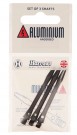 Harrows Dart Shafts Anodised Aluminium Medium Black 3 Pcs thumbnail