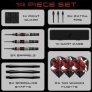 Harrows Dart Arrows Heavy Metal 18g Softtip thumbnail