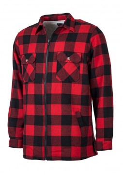 Move On Femund Alaskaskjorte Rød/Sort