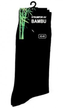 Berga Bambus Sokker - Svart