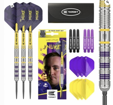Target Luke Littler Kit Steeltip