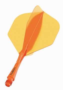 Winmau Fusion bakstykke og flight Orange (S)