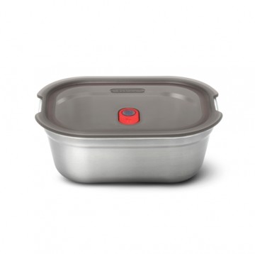 Black+Blum Steel box B+B Medium 900 ml Grå/rød