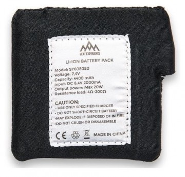 HeatX Battery 4400mAh for varmeplagg