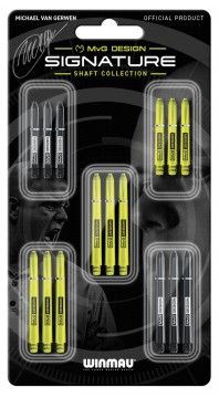 Winmau MVG Design Signature Shaft Collection