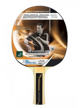 DonicSchildkröt Waldner 300 – 1-stjerners bordtennisracket for nybegynnere og barn