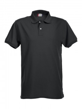 Clique Stretch Premium Polo Herre - Svart