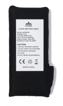 HeatX Battery 6000mAh for varmeplagg