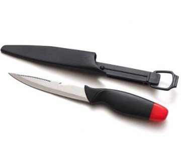 Briv Fisherman Jakt- og fiskekniv 14,5 cm rustfritt blad - Flyter