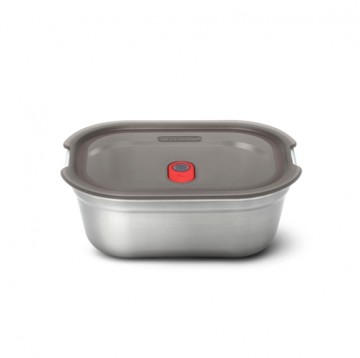 Black+Blum Steel box B+B Small 600 ml Grå/rød