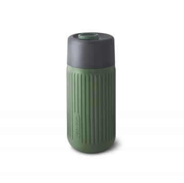 Black+Blum Travel cup Glass B+B Granit/Oliv